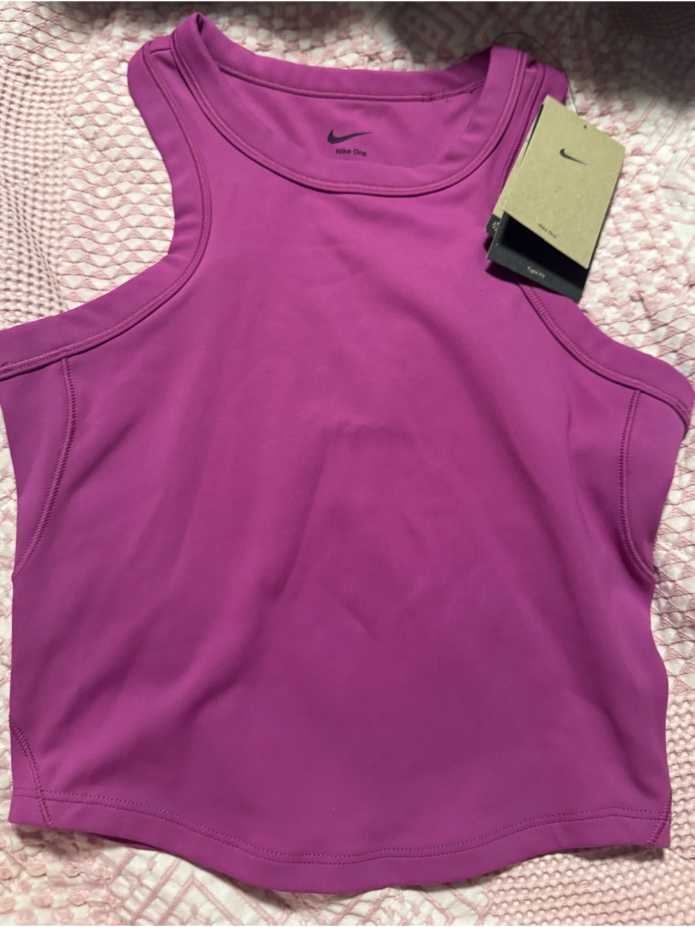 Nike Women’s Magenta Performance Tank Top